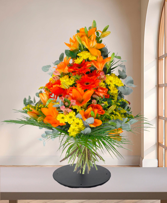 Bouquet Doux Adieu — fleurs de deuil livrees a Paris