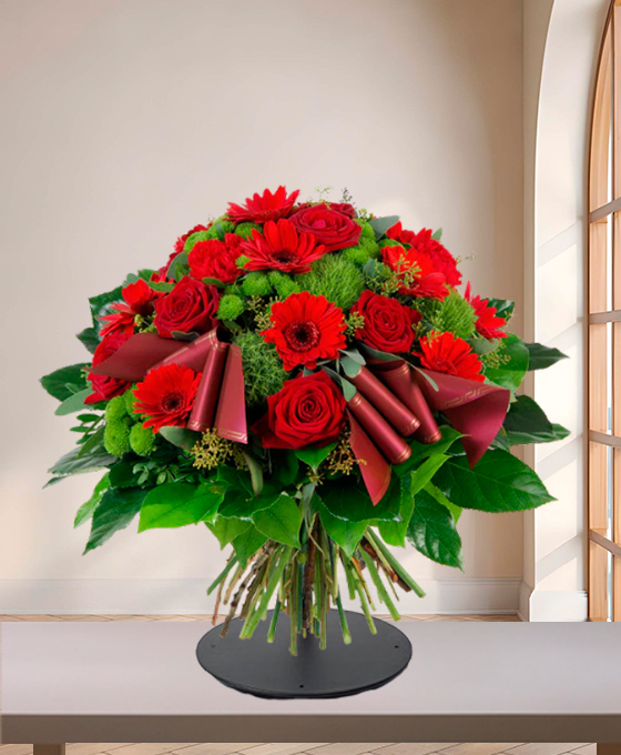 Bouquet Élégance — fleurs de deuil livrees a Paris