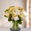 Bouquet Pensée — fleurs de deuil livrees a Paris