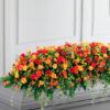 Dessus de Cercueil Majestueux — fleurs de deuil livrees a Paris