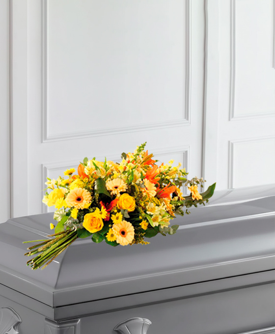 Gerbe Hommage — fleurs de deuil livrees a Paris