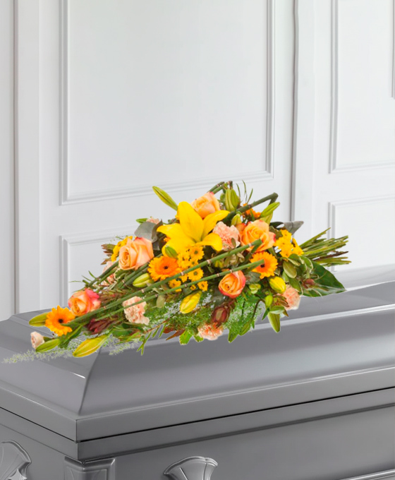 Gerbe Souvenir — fleurs de deuil livrees a Paris